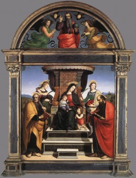 Pala Colonna 1504 Renaissance Meister Raphael Ölgemälde